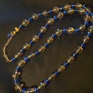 Joan Rivers Vintage Crystal Faceted Necklace